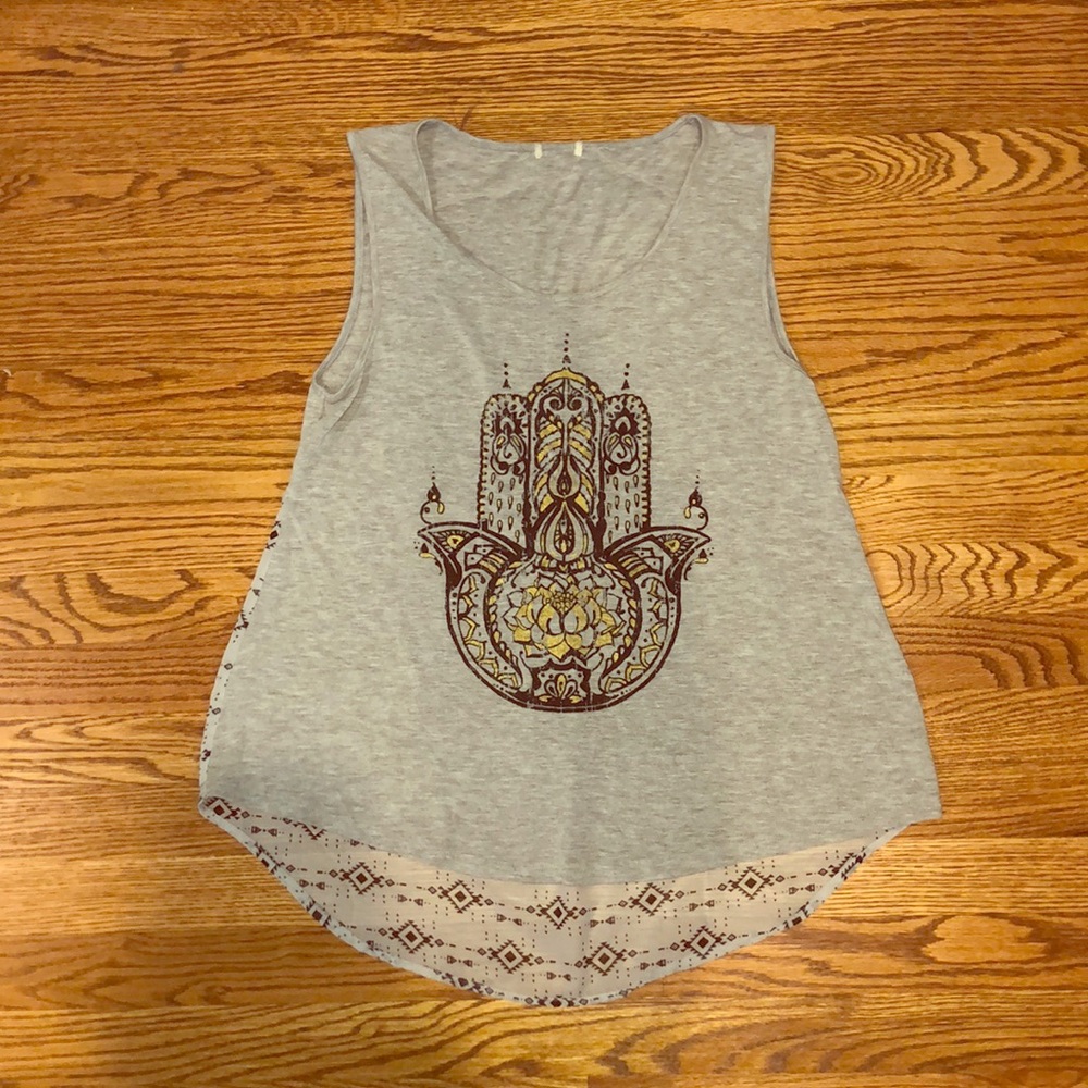Grey tank